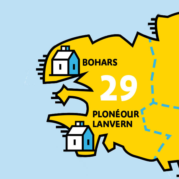 brest quimper vannes saint-brieuc